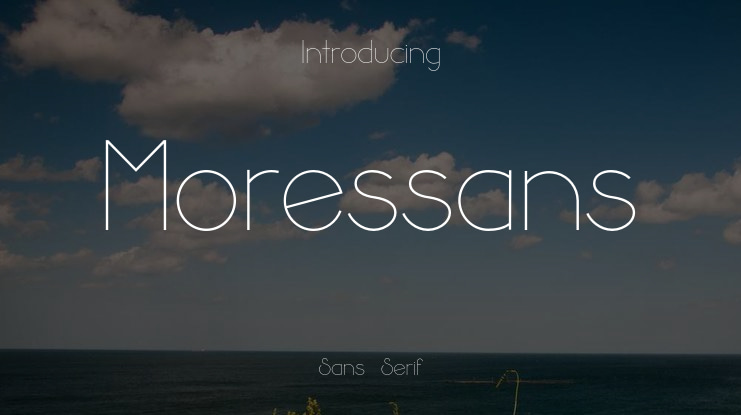 Moressans Font