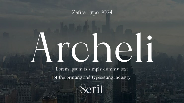 Archeli Font Family