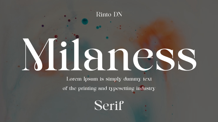 Milaness Font