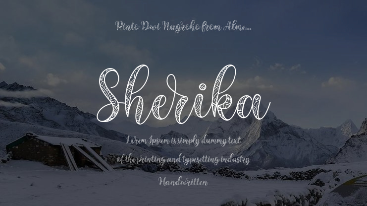 Sherika Font Family