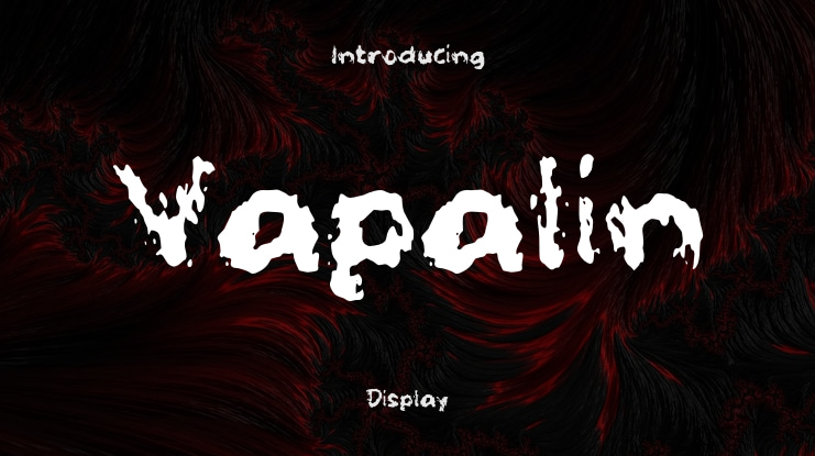 Vapalin Font