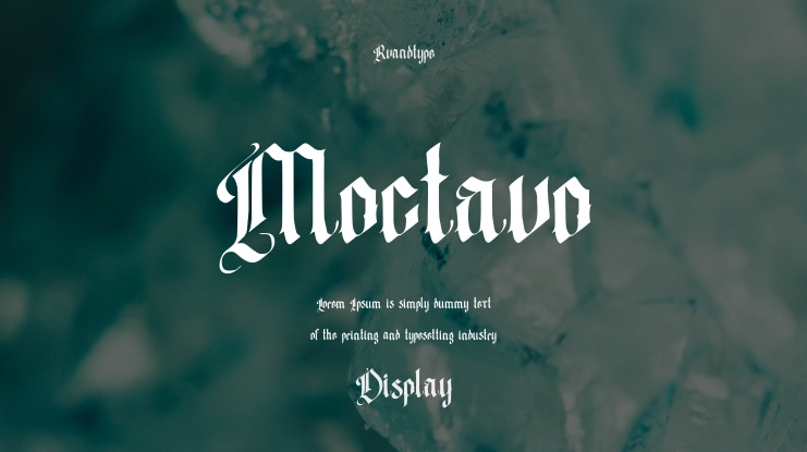Moctavo Font