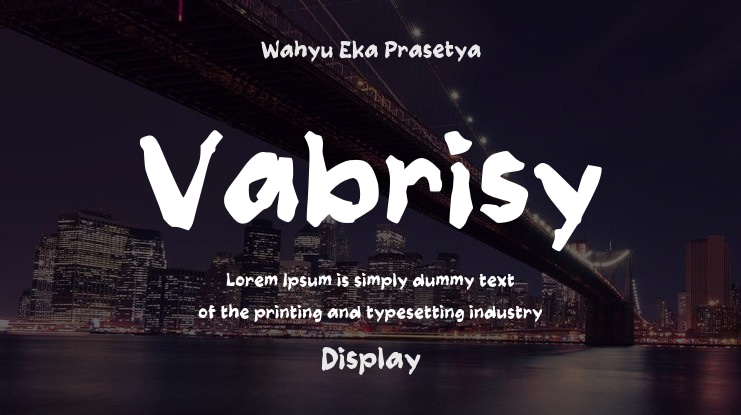Vabrisy Font