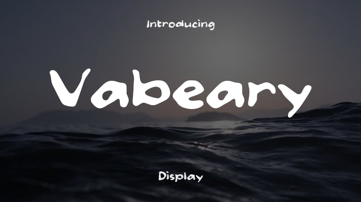 Vabeary Font