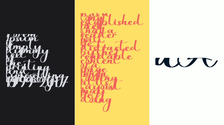 WonderfulCalligraphy Font