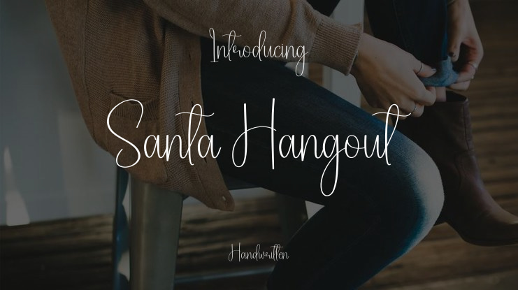 Santa Hangout Font