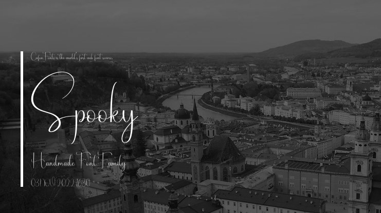 Spooky Handmade Font