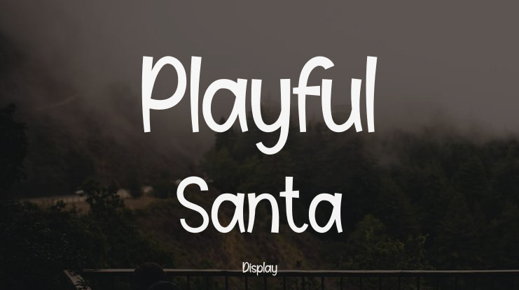 Playful Santa Font