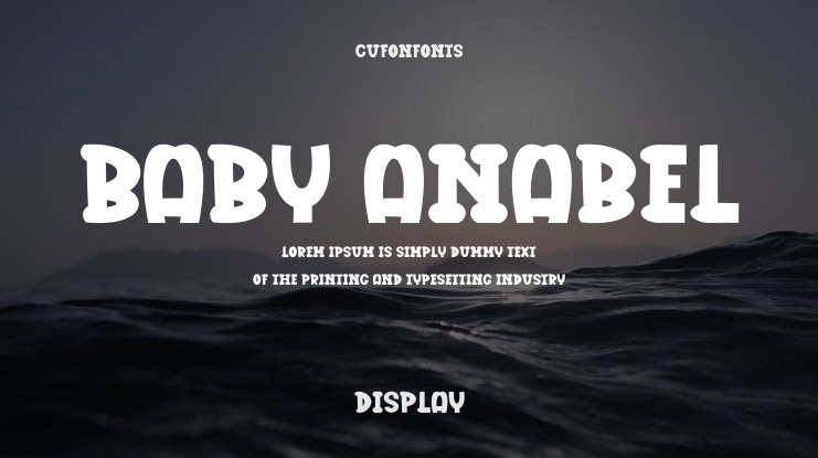 Baby Anabel Font
