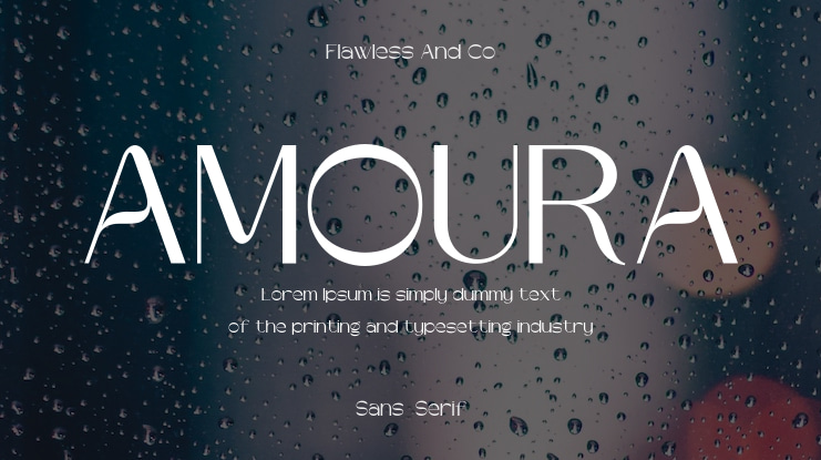 AMOURA Font