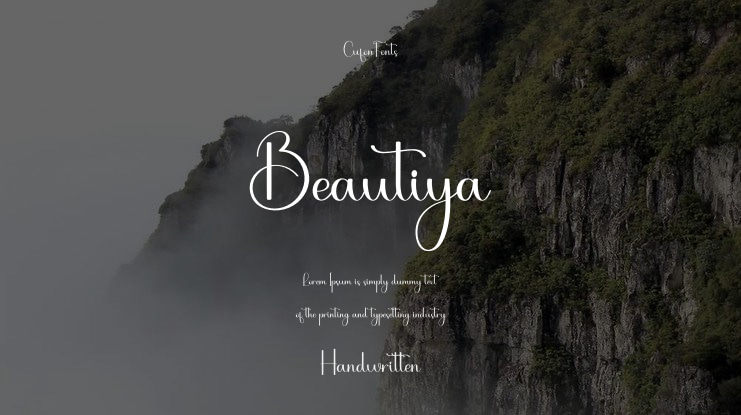 Beautiya Font