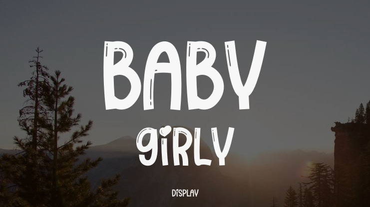 Baby Girly Font