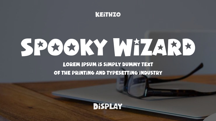 Spooky Wizard Font