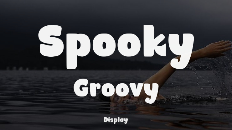 Spooky Groovy Font