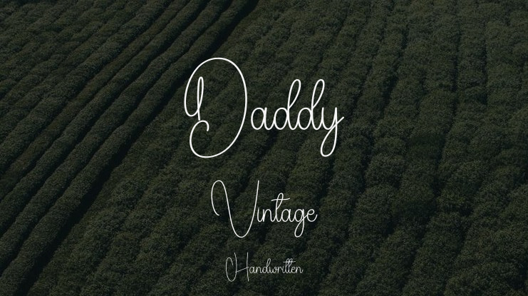 Daddy Vintage Font