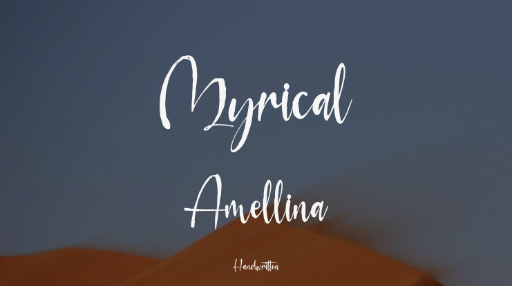 Myrical Amellina Font