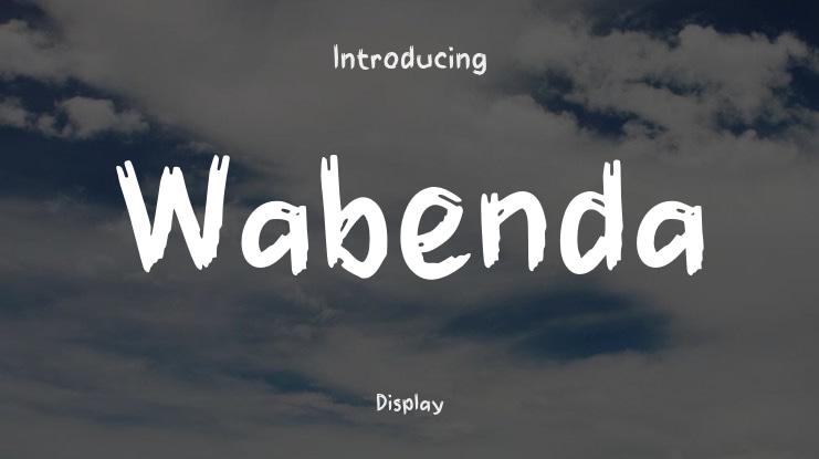 Wabenda Font
