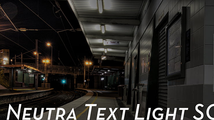 Neutra Text Light SC Font