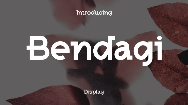 Bendagi Font