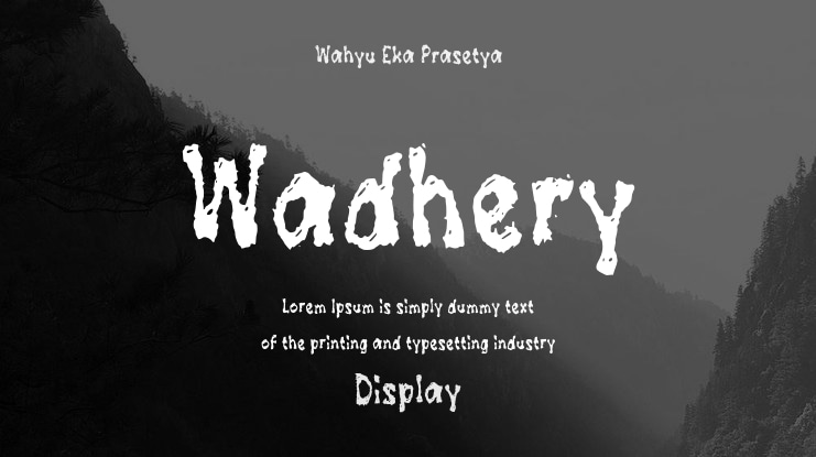 Wadhery Font