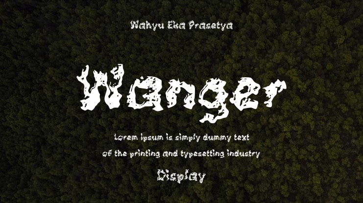 Wanger Font