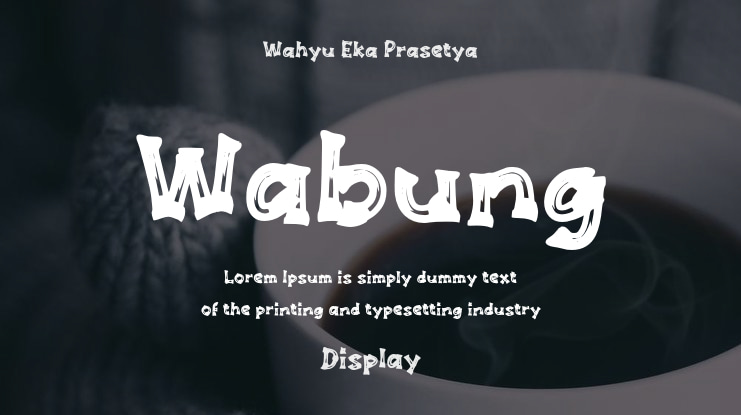 Wabung Font