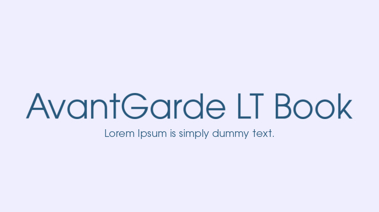 Itc avant garde gothic medium Itc avant garde gothic medium