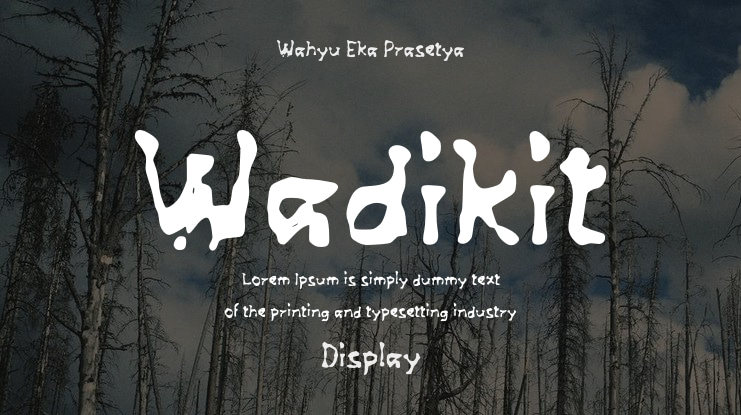 Wadikit Font