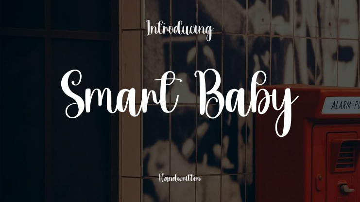 Smart Baby Font