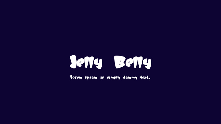 Jelly Belly Font