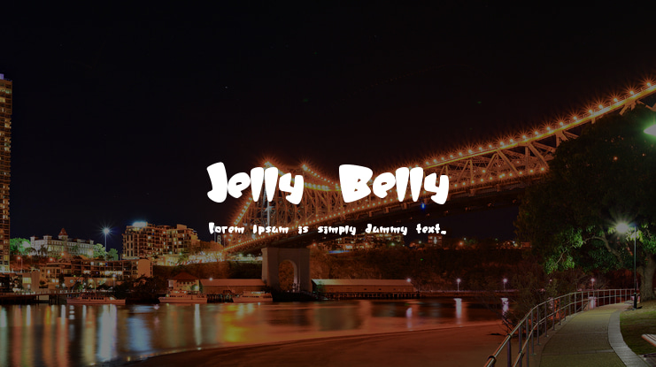 Jelly Belly Font