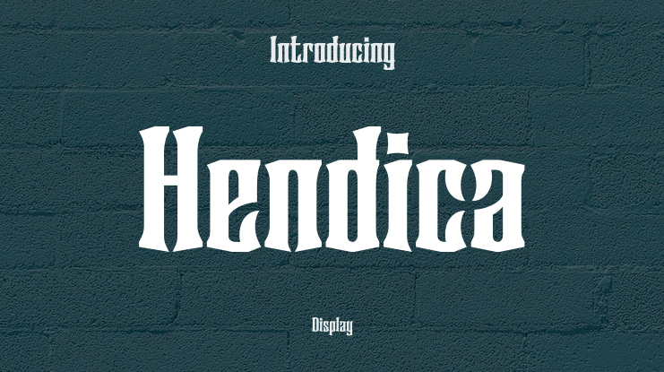 Hendica Font