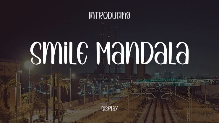 Smile Mandala Font