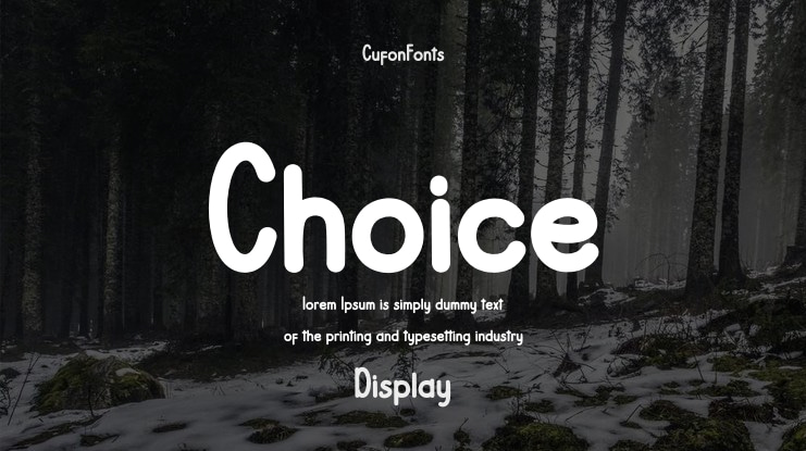 Choice Font