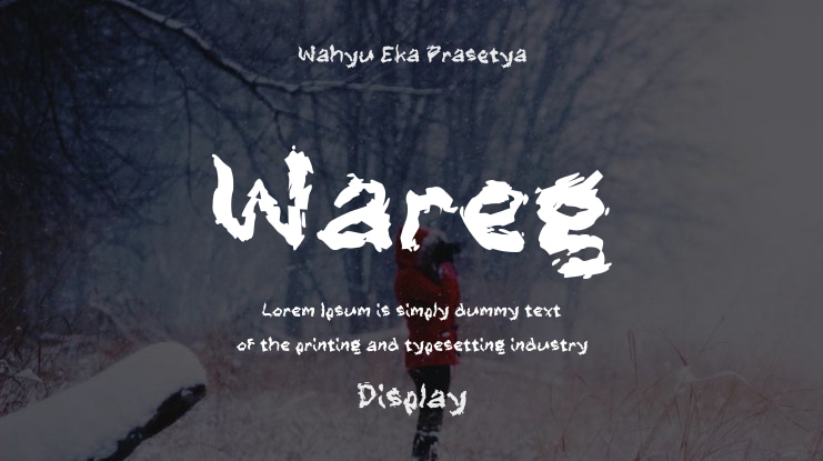 Wareg Font
