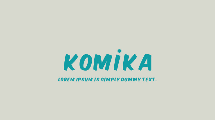 Komika Font