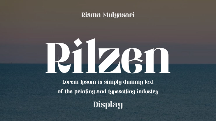 Rilzen Font Family