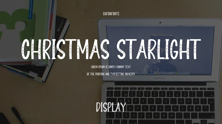 Christmas Starlight Font