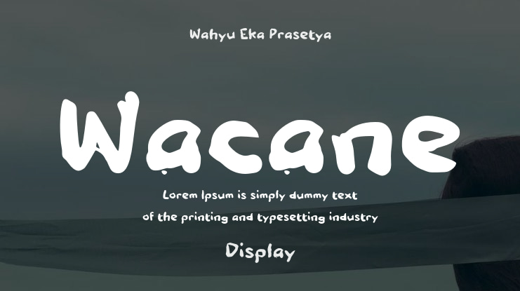 Wacane Font