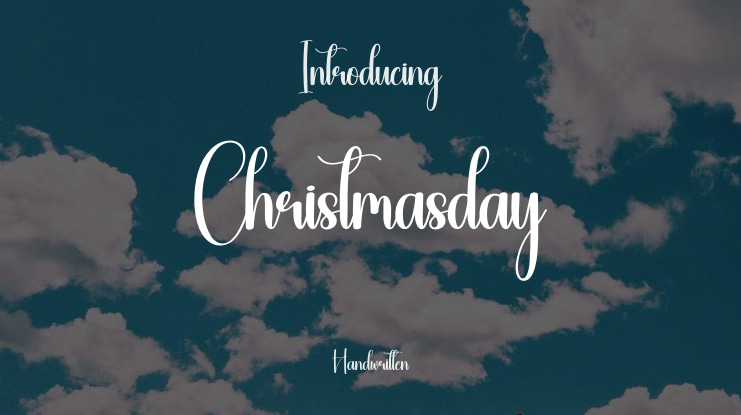 Christmasday Font
