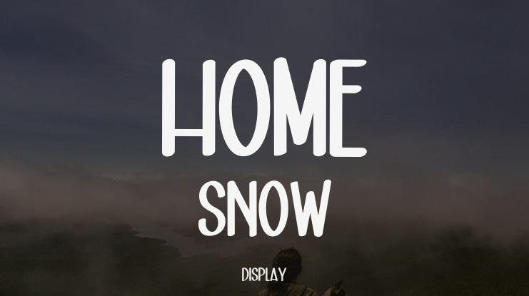 Home  Snow Font