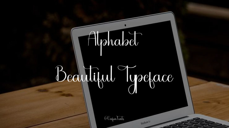 Alphabet Beautiful Font