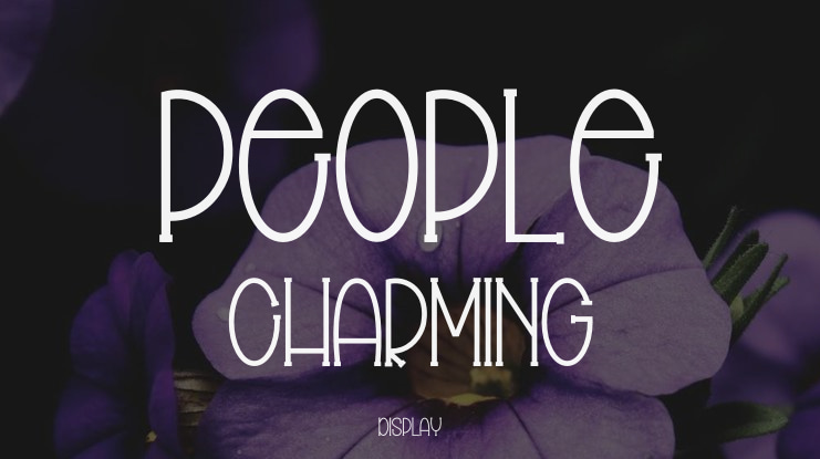 People Charming Font