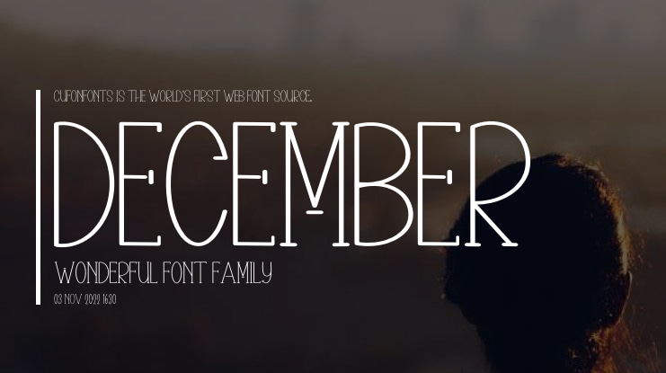 December Wonderful Font