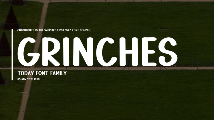 Grinches Today Font