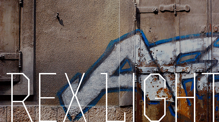 Rex Light Font
