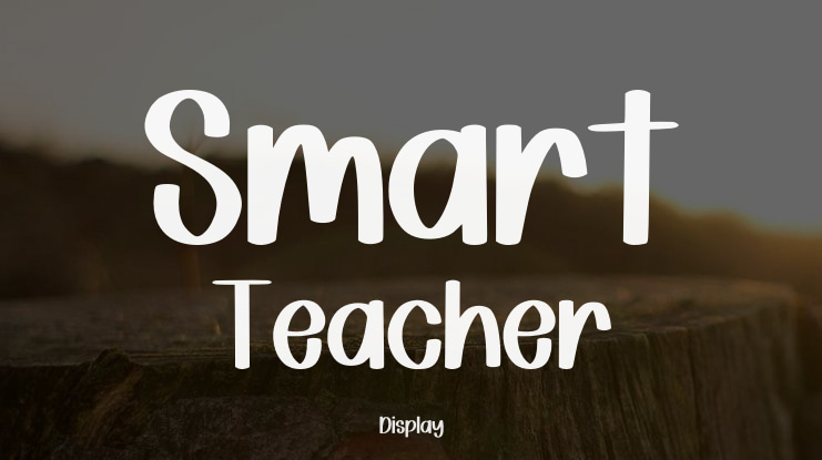 Smart Teacher Font