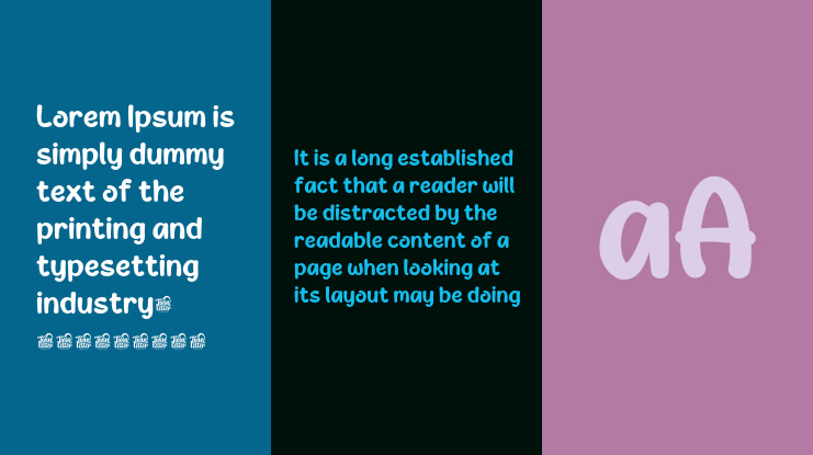 Olas Monto Trial Font