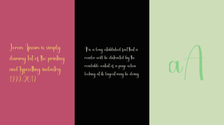 Daughter Handsome Font