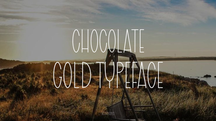 Chocolate Gold Font